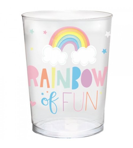 COPO PLÁSTICO ARCO-ÍRIS MÁGICO 